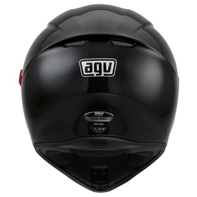 AGV K3-SV Helmet Black - Bikeworld Ireland